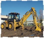 Buldoexcavator Case 650