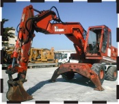 Excavator Fai cupa 0.8 mc